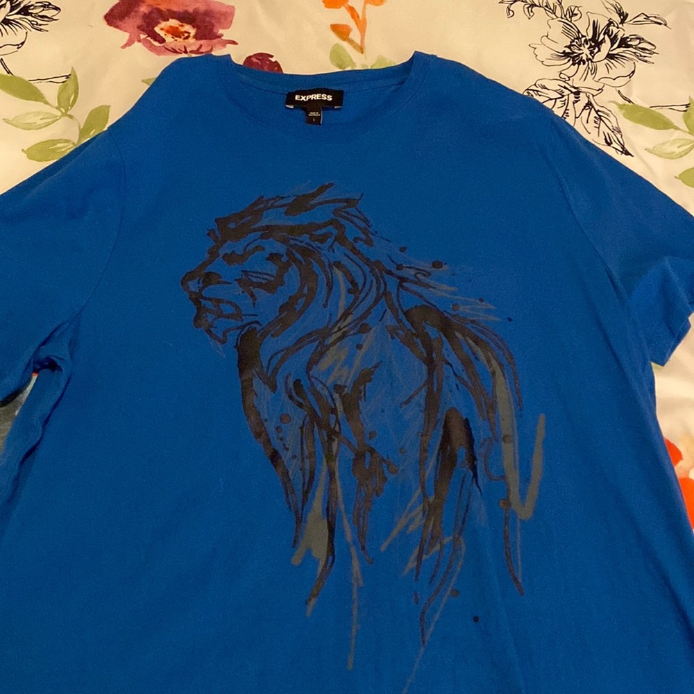 Express Blue T Shirt